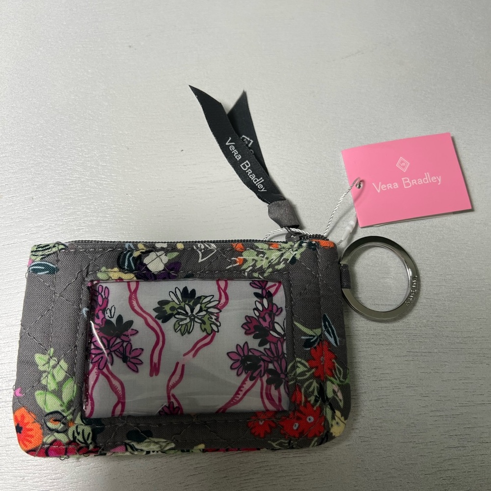 NWT Vera Bradley Multicolor Floral ID Wallet - Picture 2 of 3